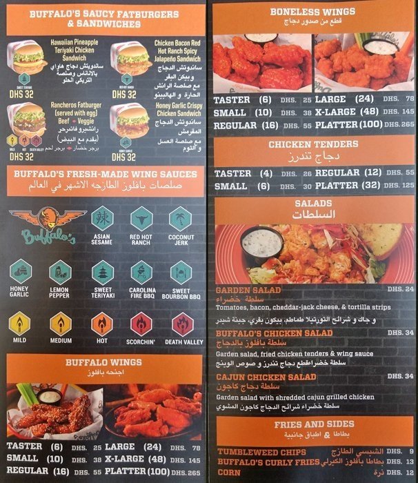 Fatburger Menu