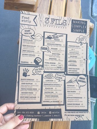 3fils menu
