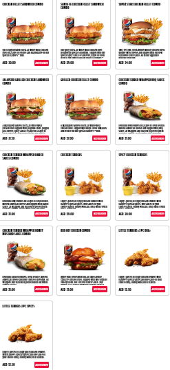 Hardee's Al hamriya menu