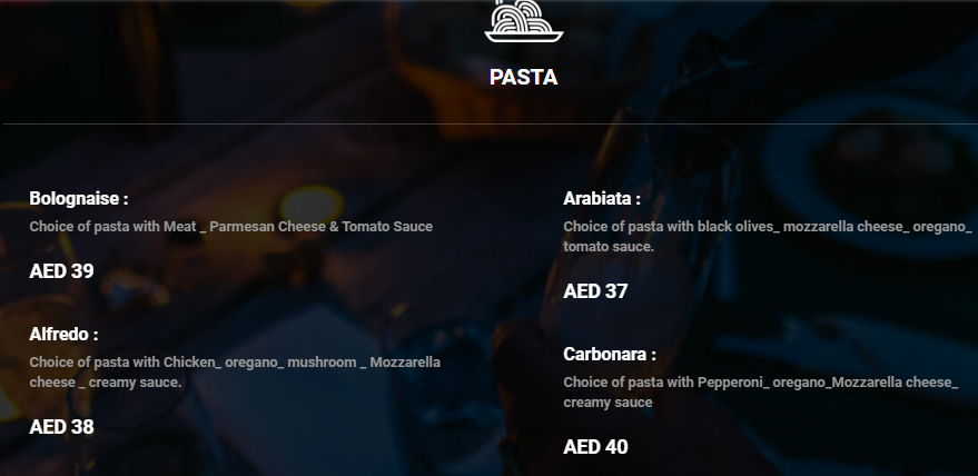 منيو shishs lounge
