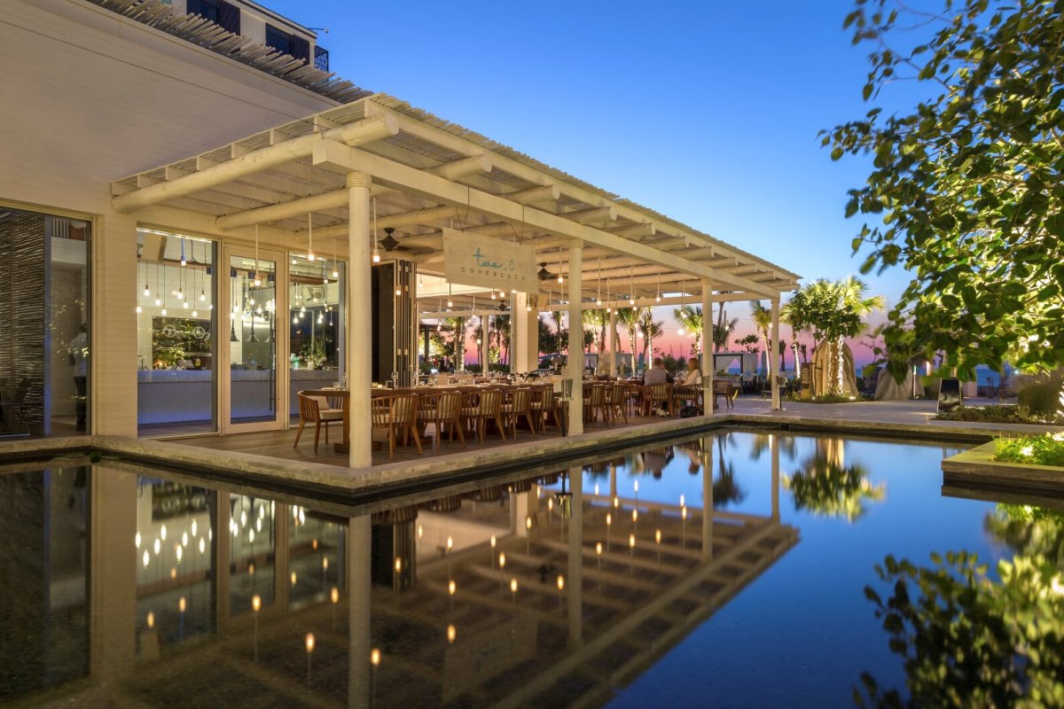 مطعم كوف بيتش  Cove Beach Caesars Palace (الأسعار + المنيو + الموقع )