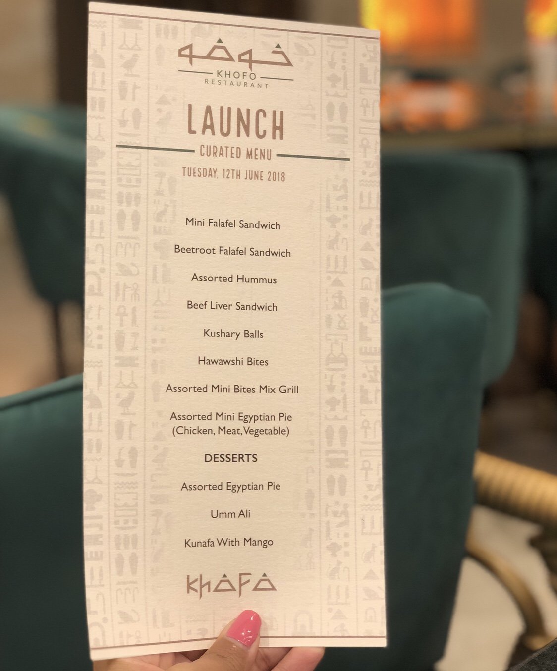 Khofo Restaurant & Cafe