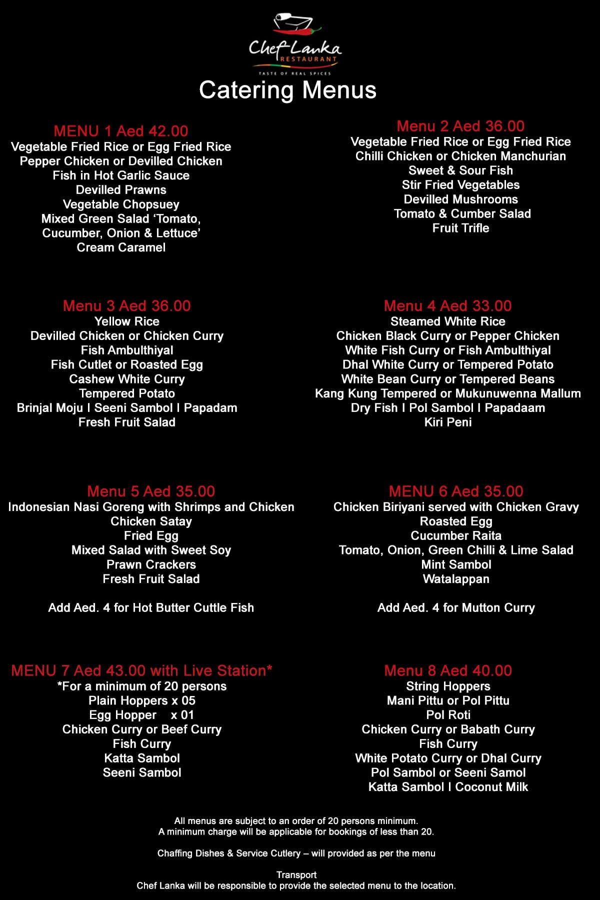Chef Lanka Resturant