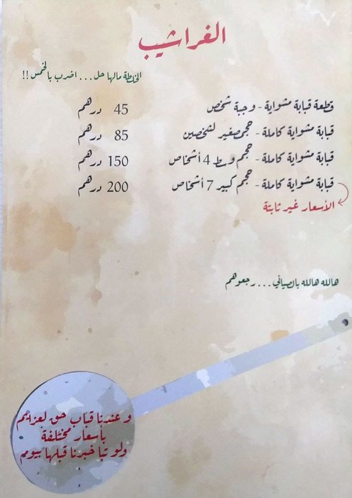 Al Qbabh Restaurant Menu