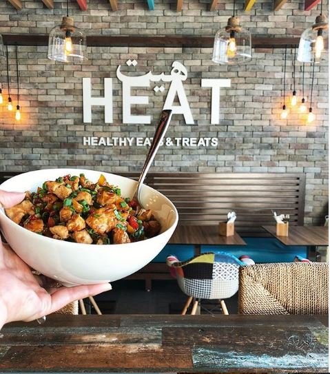 مطعم هيت HEAT (الأسعار + المنيو + الموقع )