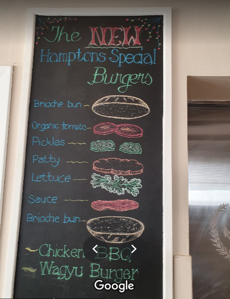 منيو The Hamptons Cafe