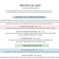 Brunch & Cake Menu2
