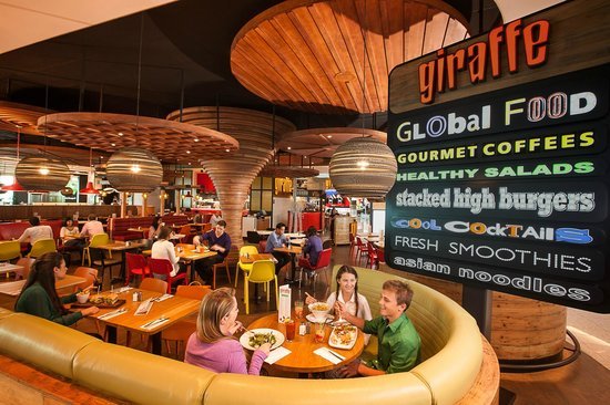 مطعم جيراف Giraffe World Kitchen (الأسعار+ المنيو+ الموقع)