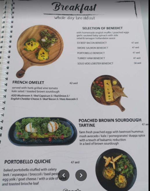 منيو LaOla Beach Restaurant